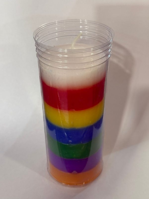 Espelma de 7 colors